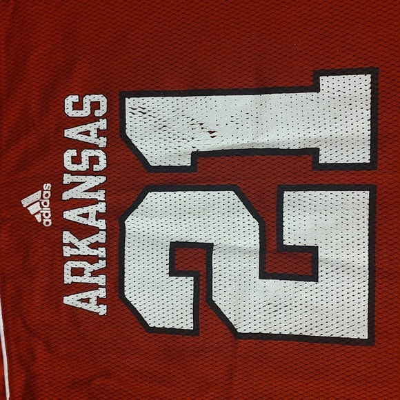 Arkansas Razorbacks Adidas Football Jersey - Picture 3 of 6